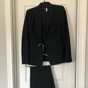 Women’s black pants suit